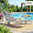 Outsunny Chaise Lounge Chair Outdoor - Image 2