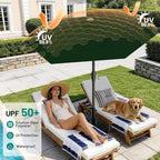 AreShark 7.5FT Patio Umbrella Table Market Umbrella - Image 5