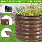 Galvanized Raised Garden Bed Outdoor |17'' Tall Planter Box Outdoor - Image 3