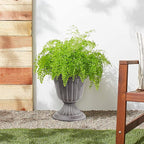 Arcadia Garden Products PL00CW Classic Traditional Plastic Urn Planter - Image 4