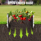 WORKPRO 3Pcs 2x2x1ft Galvanized Raised Garden Bed Set, Rust & Corrosion - Image 3