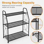Plant Stand, 3 Tier Plant Shelf - Image 4