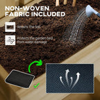 Outsunny 4 Box Raised Garden Bed - Image 6