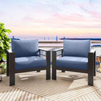 Solaste Patio Furniture Metal Armchair - Image 6