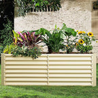 Land Guard 6x3x2ft Galvanized Raised Garden Bed, Planter Boxes Outdoor - Image 6