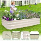 1MORE Raised Garden Bed -5X3X1 Galvanized Planter Box - Image 6