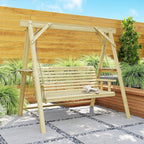 Outsunny 3 Seat Porch Swing - Image 8