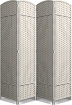 Sorbus 4 Panel Room Divider 6 ft. Tall by Sorbus