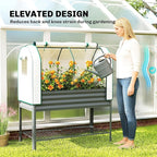 Outsunny Galvanised Raised Garden Bed - Image 5