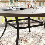 VICLLAX 60" Outdoor Round Patio Table - Image 7