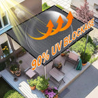 Artpuch 90% Sun Shade Cloth, 10 x 12 FT Pergola Shade Cover Canopy - Image 3