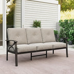 RoyalCraft Patio 3 Seats Sofa, All-Weather Outdoor Couch, Patio Furniture Sofa - Image 7