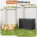 Outdoor Storage Box, Resin Deck Boxes Indoor and outdoor, Waterproof Storage - Image 6