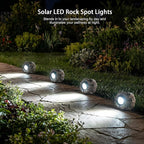 Solar Rock Lights Outdoor Garden Waterproof - Image 4
