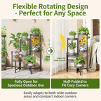 Plant Stand Indoor Outdoor, 7 Tier Large Plant Stand - Image 4
