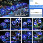Anordsem Solar Lights Outdoor Decorative: Bendable Copper Wire - Image 3