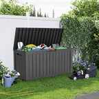 85 Gallon Outdoor Deck Box, Lockable Waterproof Outdoor Storage Boxes - Image 6
