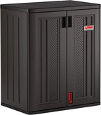 Suncast Heavy-Duty Resin Outdoor Storage Cabinet, Made in The USA by SuncastCommercialProducts
