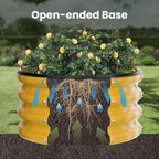 ZXZYHFTY Round Galvanized Raised Garden Bed kit, Round Large Metal Raised - Image 7