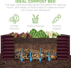 Best Choice Products 6x3x2ft Outdoor Metal Raised Garden Bed, Deep Root Box - Image 4