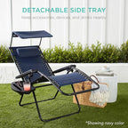 Best Choice Products Folding Zero Gravity Outdoor Recliner Patio Lounge Chair - Image 6