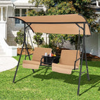Tangkula 2 Person Porch Swing, Outdoor Swing - Image 9