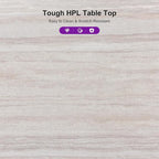 PURPLE LEAF 11 Pieces Outdoor Dining Set Patio Table and Chairs Set Aluminum - Image 5