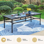 Patio Dining Set 9 PCS, 8 Stable Outdoor Dining Chairs - Image 7