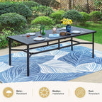 Patio Dining Set 9 PCS, 8 Stable Outdoor Dining Chairs - Image 5