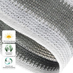 Tronssien Rectangle 12'x16' Sun Shade Sail, 95% UV Blockage Canopy Awning - Image 3