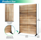 FENCY Outdoor Privacy Screen, Freestanding Decorative - Image 2