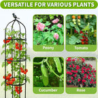 2-Pack 6FT Garden Obelisk Trellis - Image 6