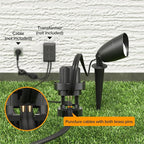 LUTEC 12V Low Voltage Landscape Lighting, Die-cast Aluminum Spot Lights - Image 2