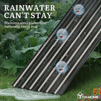 YITAHOME 6x3x2ft Large Raised Garden Bed Kit, Galvanized Metal Planter Box - Image 5