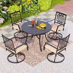 PHI VILLA 5 Pieces Outdoor Dining Set - Image 5