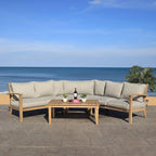SAFAVIEH Couture Outdoor Patio Furniture Collection – Santa Cruz Coffee Table - Image 10