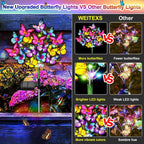 Solar Garden Lights Solar Lights Outdoor Waterproof Solar Lights 4 Pack - Image 6