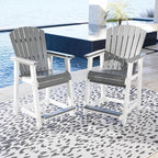 Signature Design by Ashley Outdoor Transville HDPE Patio Barstool - Image 2