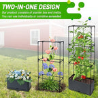 2 Packs Raised Garden Bed Tomato Planter Box - Image 4