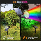 Solar Color Spot Lights Outdoor, 21 LEDs Color Changing Outdoor Lights - Image 8
