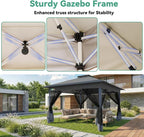 COBIZI 13x13 FT Pop up Gazebo on Clearance - Image 4