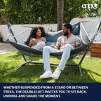 ENO DoubleLoft Hammock Chair Atlantic Blue - Image 2