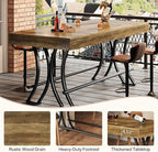 Tribesigns 63" Counter Height Bar Table - Image 7