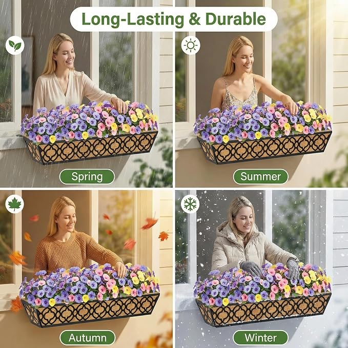 Y&M 2pcs 30" Window Boxes Horse Trough - Image 5
