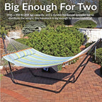 Sunnydaze Quilted Outdoor Hammock - Image 6