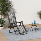 Best Choice Products Set of 2 Adjustable Steel Mesh Zero Gravity Lounge Chair - Image 2