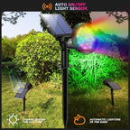 Color Changing Solar Spot Lights Outdoor, 21 LEDs Brightness Solar Pathway - Image 8
