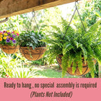 LaLaGreen Hanging Planter for Outdoor Plants Hanging Baskets - Image 4