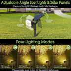 102 LED Solar Spot Lights Outdoor Waterproof IP65, Adjustable Landscape - Image 4
