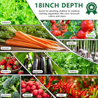 12x2x1.5FT Galvanized Raised Garden Bed, Vegetable Boxes-Rectangle Metal Flower - Image 5